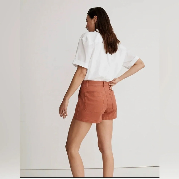 Madewell The Perfect Vintage Military Short, Size 23, NWT - Picture 3 of 8